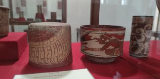 Las piezas recuperadas por la fiscalía del Ministerio Público fueron llevadas al museo Sylvanus G. Morley. Foto La Hora: Museo Sylvanus G. Morley