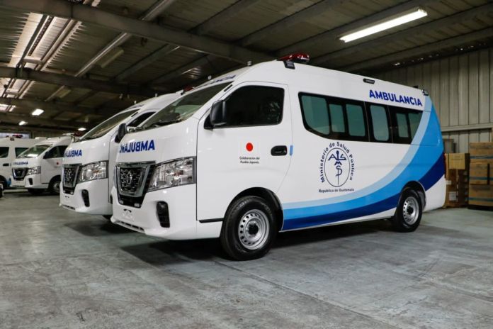 Ambulancias-MSPAS La Unidad Especial de Ejecución de Programas y Proyectos de Salud es quien comprará las unidades. Foto La Hora: MSPAS