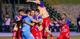 El cuadro quetzalteco dejó fuera en la semifinal a Real España y ahora espera vencer a Alajuelense en la final de la Copa Centroamericana. Foto La Hora: Xelajú MC