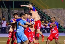 Xelajú MC vs. Alajuelense: Victoria o un empate sin goles coronaría a los superchivos en casa El cuadro quetzalteco dejó fuera en la semifinal a Real España y ahora espera vencer a Alajuelense en la final de la Copa Centroamericana. Foto La Hora: Xelajú MC