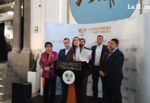 Karina Paz, junto a un grupo de diputados, presentó una iniciativa de ley. Foto: La Hora.