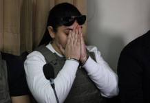 La Sala Primera de Apelaciones de Mayor Riesgo rechazó el tercer intento de María Fernanda Bonilla de separar a la jueza Carol Berganza del caso. Foto La Hora: Daniel Ramírez