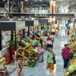 El Mercado San Miguelito en El Salvador, reabrió sus puertas a cuatro años de que un incendio consumiera la antigua central de abastos. Foto La Hora: Dirección de Mercados Nacionales, El Salvador