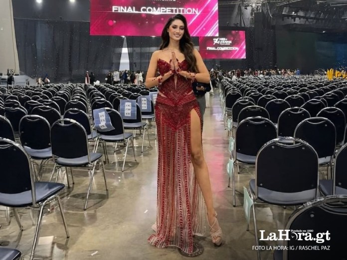 missrachel Raschel Paz, agradece el apoyo en Miss Universe y anuncia el fin de los concursos de belleza. Foto: La Hora
