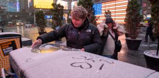 Primeras nevadas de la temporada afectan a EE.UU tras ola de aire ártico Foto: La Hora/ EFE