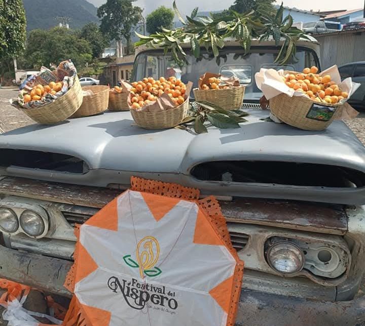 Preparativos para el Festival del Níspero en la Aldea San Juan del Obispo, Antigua Guatemala 2025Foto: Carlos Vicente