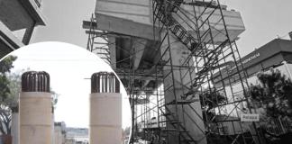 El paso a desnivel en la avenida Petapa quedó con un avance del 40.49%, según el CIV.