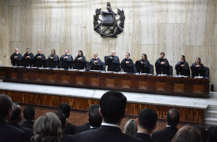 La Corte Suprema de Justicia no programó plenos extraordinarios para intentar elegir presidente cumpliendo un mes sin mandatario. Foto La Hora: Daniel Ramírez