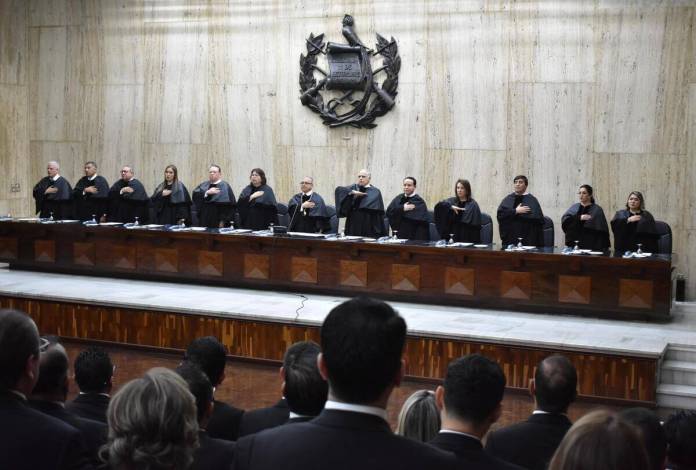 La Corte Suprema de Justicia no programó plenos extraordinarios para intentar elegir presidente cumpliendo un mes sin mandatario. Foto La Hora: Daniel Ramírez