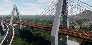 puente atirantado