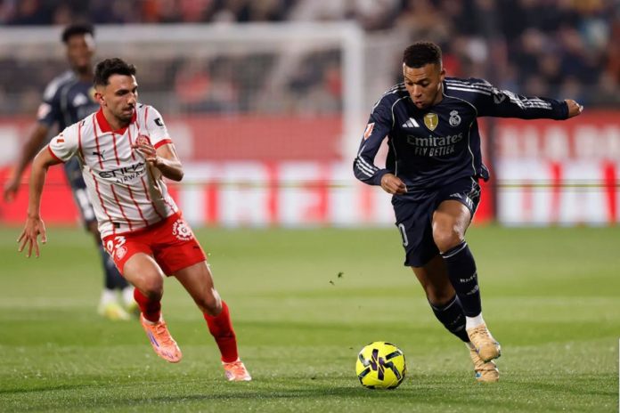 El Real Madrid empata ante el Girona 1-1 dejando el liderato en la tabla.