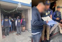 El MP y la PNC llevó a cabo el operativo para detener a los cinco agentes que cometieron el delito. Foto La Hora: MP