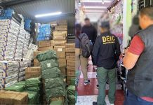 El Ministerio Público no ha informado de los resultados del operativo que lleva a cabo en dos inmuebles de la zona 1. Foto La Hora: MP