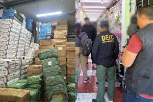 MP allana dos inmuebles por supuesto ingreso de mercadería de forma ilegal