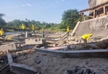 Covial finaliza demolición del Puente Mocá es demolido y da mantenimiento a puente gemelo.