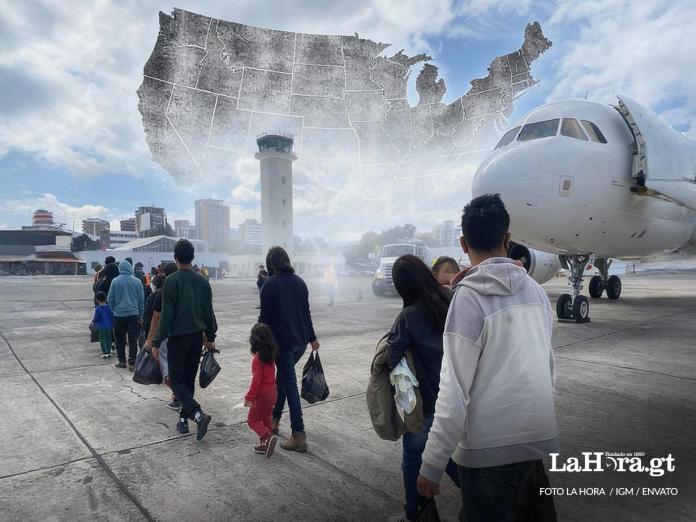 Migrantes retornados desde EE. UU.