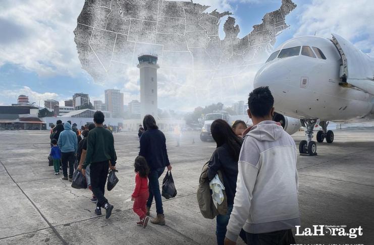 Migrantes retornados desde EE. UU.