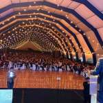 Funcionarios del Ministerio Público y el exrector de la Universidad de San Carlos, Estuardo Gálvez, realizaron un convivio. Foto La Hora: Avanza