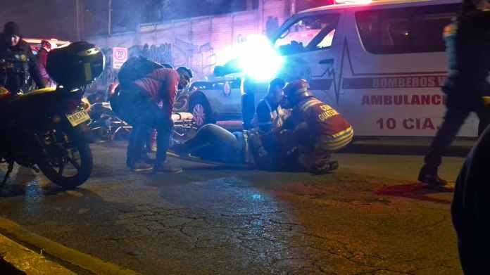 Accidente en Atanasio Tzul