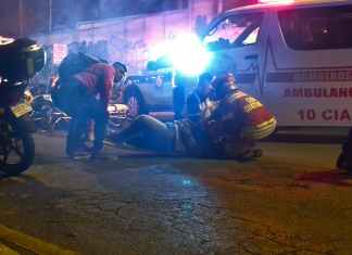 Accidente en Atanasio Tzul