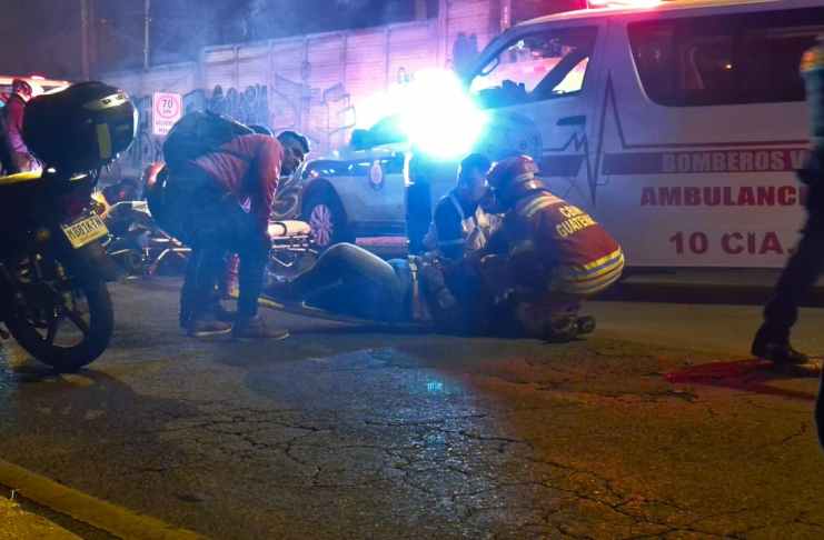 Accidente en Atanasio Tzul