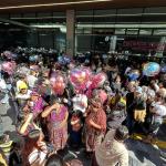 Reportan alta afluencia en el aeropuerto La Aurora. Foto La Hora: José Orozco.
