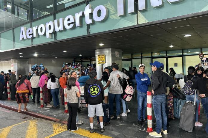 Aeropuerto Internacional La Aurora (AILA) Foto La Hora: José Orozco.