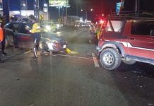 Tráfico lento en carretera a El Salvador por persona fallecida en accidente de tránsito La Policía Municipal de Santa Catarina Pinula informó del percance vial que dejó una persona fallecida en el kilómetro 14.5 carretera a El Salvador. Foto La Hora: PMT Santa Catarina Pinula