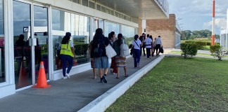 Aeropuerto Internacional Mundo Maya reporta un incremento en el flujo de pasajeros durante temporada alta. Foto La Hora: Mundo Maya
