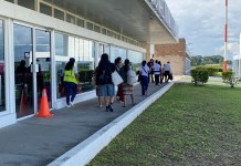 Aeropuerto Mundo Maya registra mayor flujo de pasajeros en sus instalaciones por temporada alta Aeropuerto Internacional Mundo Maya reporta un incremento en el flujo de pasajeros durante temporada alta. Foto La Hora: Mundo Maya
