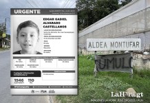Aldea Montufar en San Juan Saquetepéquez, donde Edgar Gadiel de cinco años fue encontrado sin vida. Foto La Hora: José Orozco
