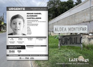 Aldea Montufar en San Juan Saquetepéquez, donde Edgar Gadiel de cinco años fue encontrado sin vida. Foto La Hora: José Orozco