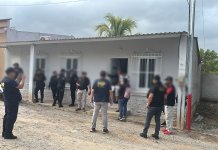 Tras desaparición de trabajadora de Municipalidad de Huité, MP allana inmuebles en Zacapa. Foto La Hora: Ministerio Público