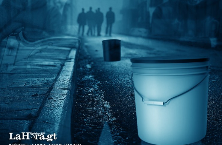 Los aparta parqueos podrían estar vinculados al crimen organizado, según EMETRA. Arte La Hora: Alejandro Ramírez.