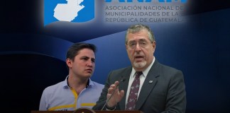 Bernardo Arévalo sobre elección de la Anam, dirigida por Sebastián Siero. Foto La Hora: José Orozco / Alcaldía de Santa Catarina Pinula