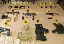 Así fue el hallazgo de un arsenal oculto en una vivienda de Escuintla y esto localizaron Así fue el hallazgo de un arsenal oculto en una vivienda de Escuintla y esto localizaron