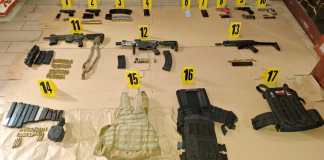 Así fue el hallazgo de un arsenal oculto en una vivienda de Escuintla y esto localizaron
