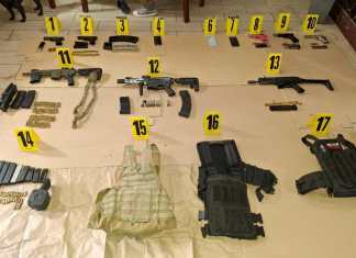 Así fue el hallazgo de un arsenal oculto en una vivienda de Escuintla y esto localizaron