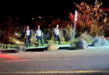 El sábado 20 de diciembre, Bomberos Voluntarios reportaran la localización de tres personas fallecidas envueltas en sábanas. Foto La Hora: CVB.