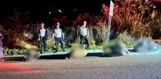 El sábado 20 de diciembre, Bomberos Voluntarios reportaran la localización de tres personas fallecidas envueltas en sábanas. Foto La Hora: CVB.