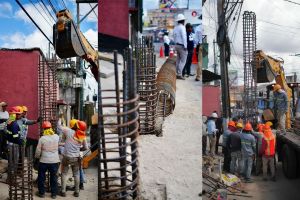 MuniMixco inicia colocación de 451 pilotes en el paso a desnivel Cuchilla El Milagro