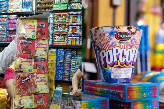 Artes LH (20) DIACO) emitió una alerta al consumidor ante la detección de productos pirotécnicos. Foto La Hora: Diaco.