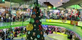 Plaza El Amate amplía horarios y prepara venta nocturna. Foto La Hora: MuniGuate.