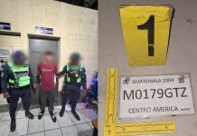 Detienen a piloto por presunta falsificación de placas en Petén MP coordina aprehensión por el delito de falsificación de placas y distintivos para vehículos. Foto La Hora: MP.