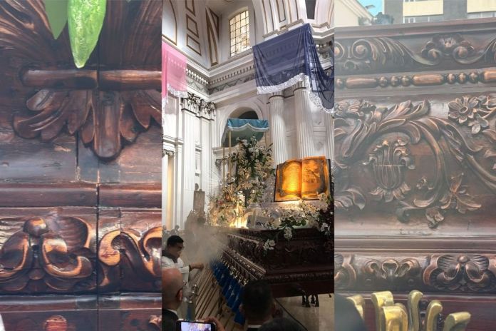 Artes LH (9) Procesión de la Consagrada Imagen de la Inmaculada Concepción. Foto La Hora: José Manuel López Rivera.