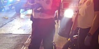 Un carril que lleva al centro de la ciudad ha sido cerrado temporalmente por el accidente en la Avenida Bolívar y 30 calle de la zona 8. Foto La Hora: captura de pantalla