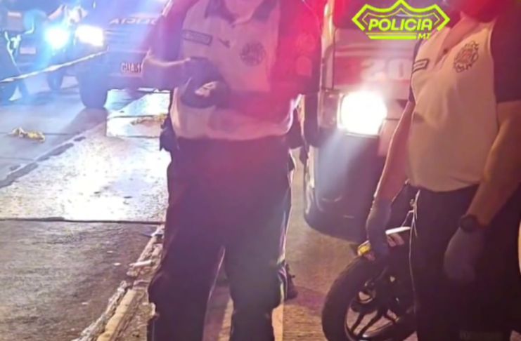 Atropellado en Avenida Bolívar causa congestionamiento vehicular Un carril que lleva al centro de la ciudad ha sido cerrado temporalmente por el accidente en la Avenida Bolívar y 30 calle de la zona 8. Foto La Hora: captura de pantalla