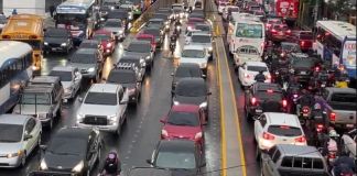 Archivo de aumento de tráfico en la zona 6 capitalina. Foto La Hora: Jose Orozco