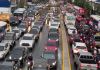 Archivo de aumento de tráfico en la zona 6 capitalina. Foto La Hora: Jose Orozco