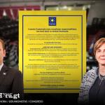 Comunicado de la bancada Unionista. Foto La Hora